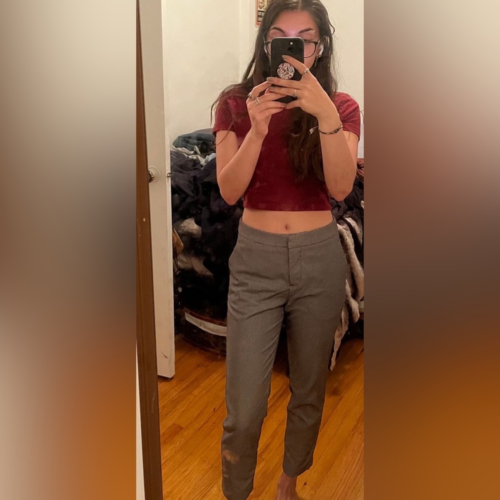 H&M patterned slacks